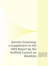 Genetic screening 2006